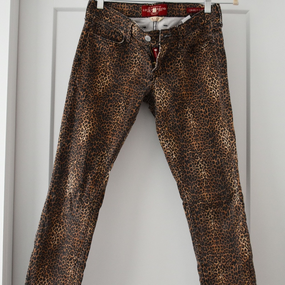 lucky brand charlie skinny jeans